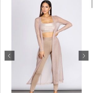 Windsor glitter pink duster